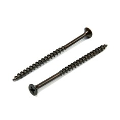 Саморез по дереву 4.2х76 мм, крупная резьба, фосфатированный, в упаковке 15 кг Tundra