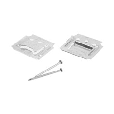 Кляймер лом, №1, без покрытия, с гвоздями, 100 шт Lom