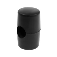 Боек для киянки, черная резина, диаметр отверстия 23 и 27 мм, 280 г Lom
