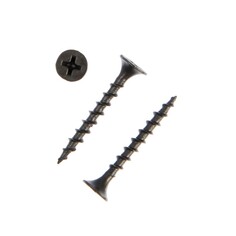 Саморезы гипсокартон-дерево тундра krep 3.5x32 мм, фосфатированные, 30 шт. Tundra