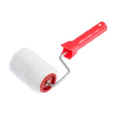 Валик лом, искусственный мех, 100 мм, рукоятка d=6 мм, d=50 мм, ворс 20 мм Lom