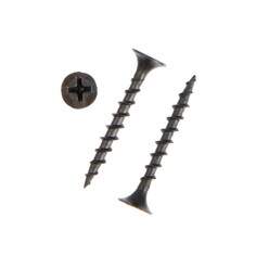 Саморезы гипсокартон-дерево тундра krep 3.5x32 мм, фосфатированные, 200 шт. Tundra