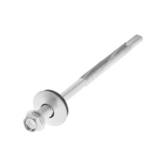 Саморезы для сэндвич-панелей, 6,3x105 белый цинк Tundra