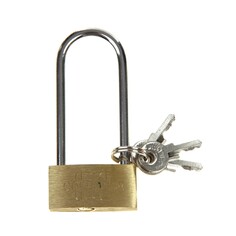 Замок навесной, тип 1, 32х70 мм, 3 ключа Tundra