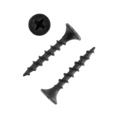 Саморез по дереву, 3.5х25 мм, оксид, крупный шаг, в упаковке 1000 шт. Tundra