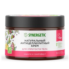 Крем для упругости тела натуральный synergetic антицеллюлитный, 300 мл