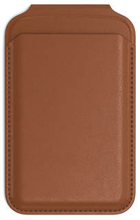 Satechi Чехол-бумажник Magnetic Wallet Stand MagSafe, коричневый