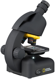 Bresser Микроскоп 40-640x National Geographic с держателем для смартфона, черный