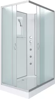 Душевая кабина 100x80x200 см Niagara NG-43085-14QBKG матовое