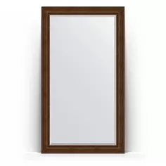 Зеркало напольное 117x207 см состаренная бронза с орнаментом Evoform Exclusive Floor BY 6179