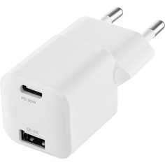 Сетевое зарядное устройство uBear Wall charger Pulse 2 белый