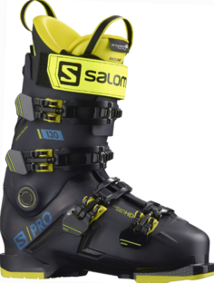 Ботинки горнолыжные Salomon 22-23 S/Pro 130 GW Night Sky/Safety Yellow