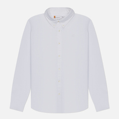 Мужская рубашка Timberland Oxford Slim, цвет белый