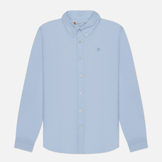 Мужская рубашка Timberland Oxford Slim, цвет голубой, размер M