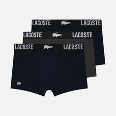 Комплект мужских трусов Lacoste Underwear 3-Pack Classic Trunk, цвет комбинированный, размер XXL