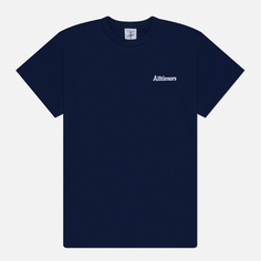 Мужская футболка Alltimers Tiny Broadway Embroidered, цвет синий, размер XL