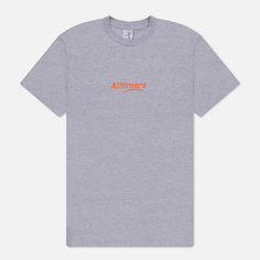 Мужская футболка Alltimers Medium Estate, цвет серый, размер XL