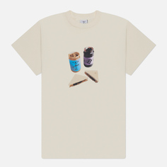 Мужская футболка Alltimers x Bronze 56K Peanut Butter & Jelly, цвет бежевый, размер XL