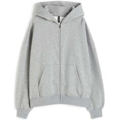 Толстовка H&amp;M Oversized Hooded, светло-серый H&M