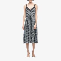 Платье Jason Wu, Ikate Floral Stripe Dress
