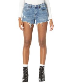 Шорты Blank NYC, The Barrow High-Rise Five-Pocket Cutoffs Shorts with Small Rips in Cabin Fever