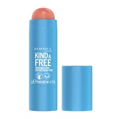 Румяна Colorete en Barra Kind &amp; Free Multi-Stick Rimmel, 002 Peachy Cheeks