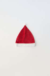 Дед рождественская шапка ZARA, красный