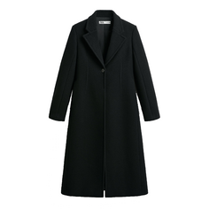 Пальто Zara X Studio Nicholson Wool Blend, черный