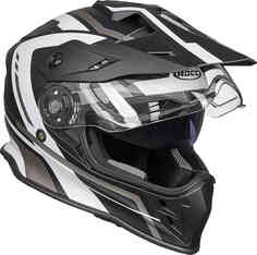 782 Декор Шлем для мотокросса Rocc, черно-белый