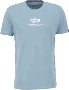 Базовая футболка ML Alpha Industries, серо-голубой