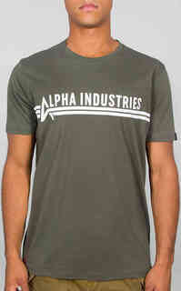 Футболка Alpha Industries, оливковое