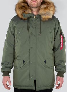 Куртка Arctic Discoverer Alpha Industries, оливковое