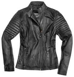 Женская мотоциклетная кожаная куртка Shona Black-Cafe London
