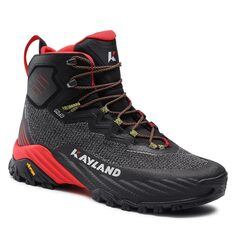 Треккинговые ботинки Kayland Duke Mid Gtx, черный/красный