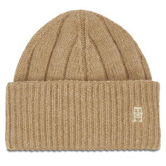 Шапка Tommy Hilfiger ThTimeless Beanie, бежевый