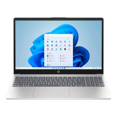 Ноутбук HP Laptop 15-fc0093dx, 15.6&quot; Full HD, 16Гб/256Гб, AMD Ryzen 5 7520U, AMD Radeon, серый, английская клавиатура