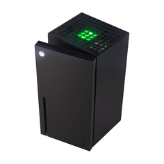 Мини-холодильник Xbox Series X Mini Fridge, 10 л, черный/зеленый