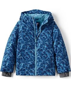 Детская утепленная зимняя куртка Husky Lands&apos; End, синий