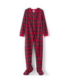 Детское флисовая пижама Lands&apos; End, красный