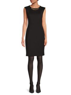 Украшенное платье Calvin Klein, черный
