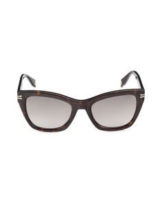 Квадратные солнцезащитные очки 54 мм Marc Jacobs, цвет Tortoise