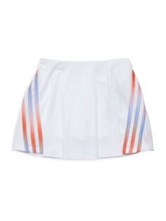 Юбка с тройными полосками для девочек Adidas, цвет White Multi