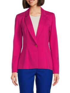 Текстурированный пиджак Nanette Nanette Lepore, цвет Desire Pink