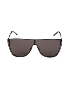 Солнцезащитные очки 60MM Saint Laurent, черный