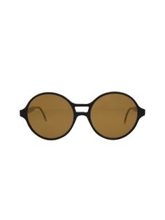 Круглые солнцезащитные очки 58MM Thom Browne, темно-синий