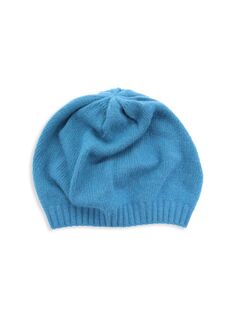 Кашемировая шапка Portolano, цвет Palace Blue