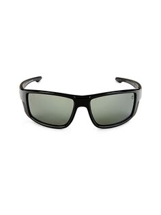 Прямоугольные солнцезащитные очки 62MM Timberland, цвет Black Brown