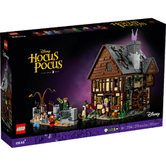 Конструктор Lego Disney Hocus Pocus: The Sanderson Sisters&apos; Cottage 21341, 2316 деталей