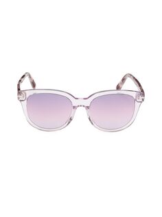 Квадратные солнцезащитные очки 54 мм Tom Ford, фиолетовый