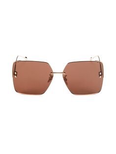 Квадратные солнцезащитные очки 65 мм Isabel Marant, коричневый